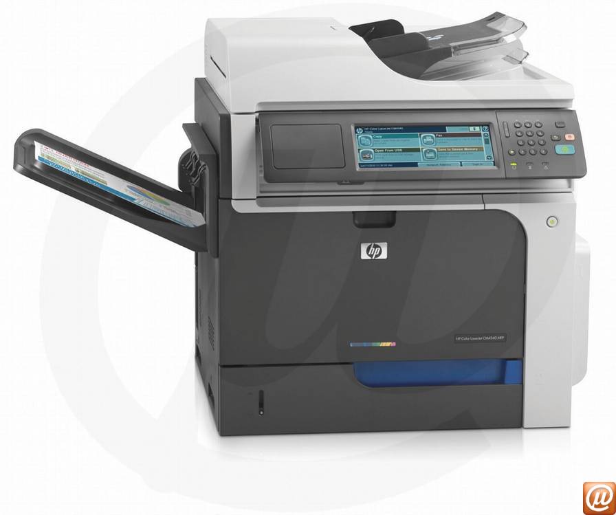CC420A - Impressora Multifuncional Color LaserJet Enterprise HP CM4540f (Impresso / Cpia: 40ppm; Scanner; Fax; Digital Send) Rede Duplex (S:CB481A / CM4730f)